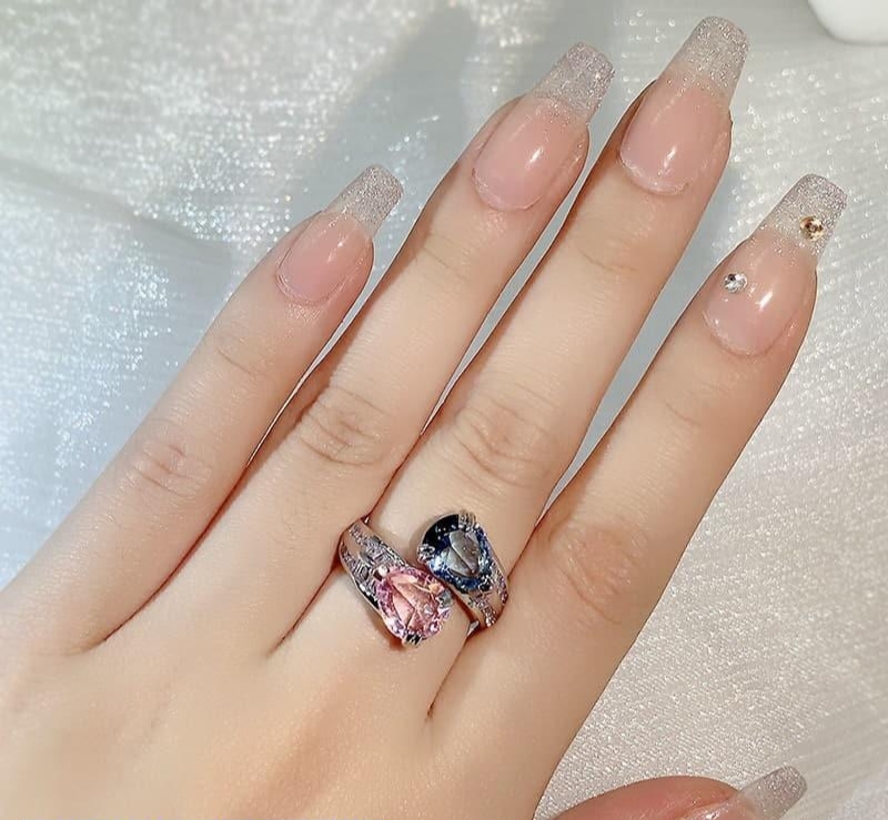 elegant zirconia ring