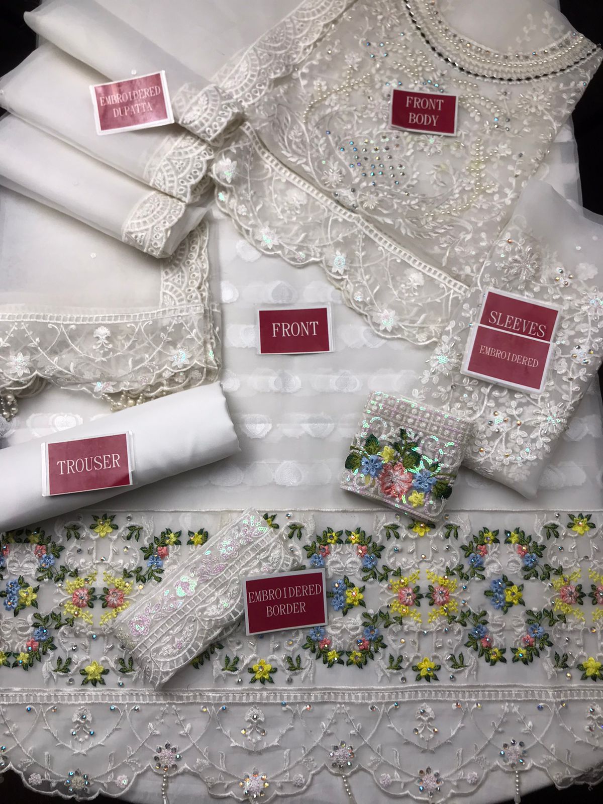 fancy wedding dresses collection with heavy embroidery and mirror work