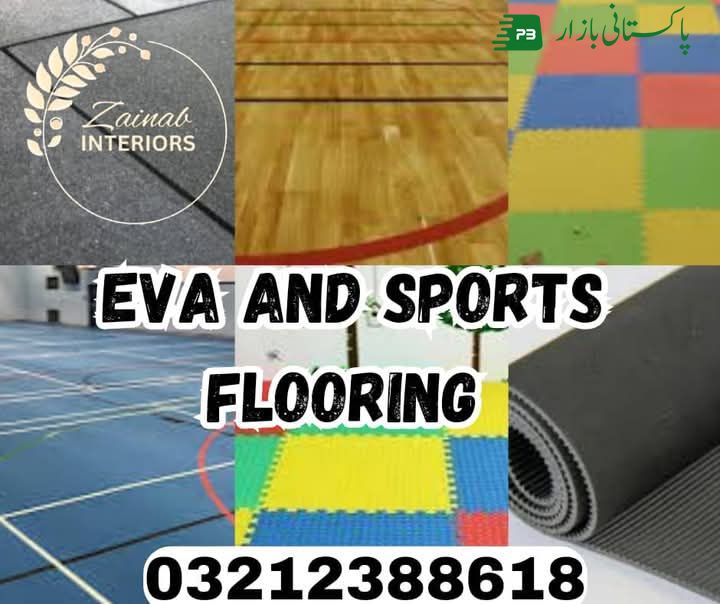 Eva and sports flooring