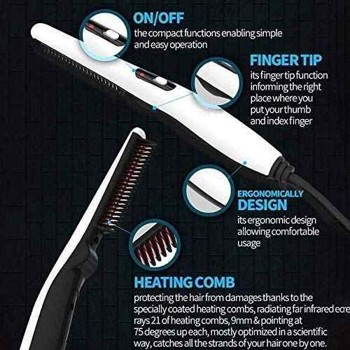 Beared and hair starightning brush