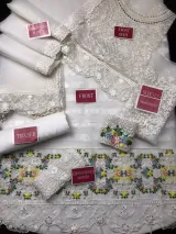 fancy wedding dresses collection with heavy embroidery and mirror work
