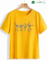 1 PC unisex stitched cotton printed T shirt