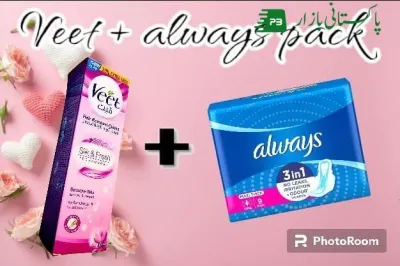 Santry pads and hair removal cream