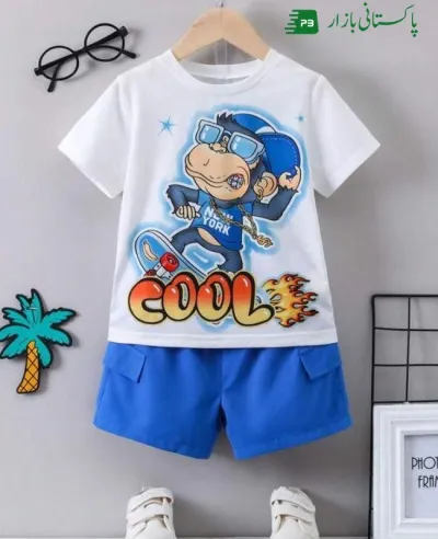 2 Pcs Stitched Cotton Tee Shir