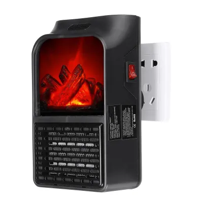 mini portable electric heater fan with remote control
