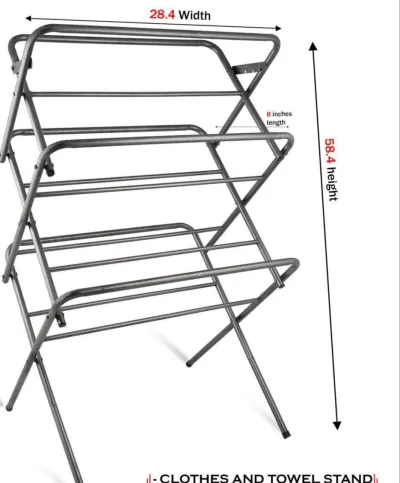 cloth hanging and drying stand rust proof ,foldable