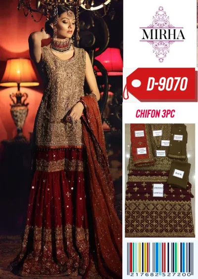 luxury wedding dresses collection with heavy embroidery and stone work