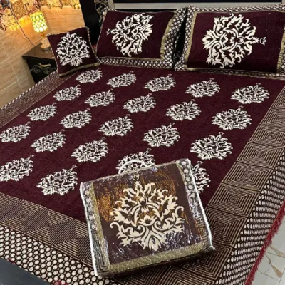 4pc valvet bedsheets set collection