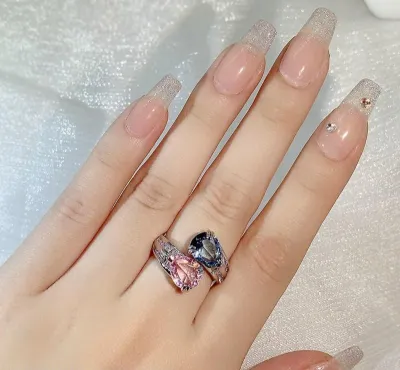elegant zirconia ring