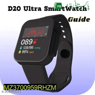 Fitness tracker ultra smart band black