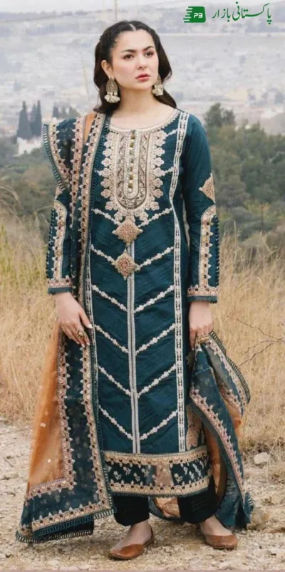 Embroidery festive collection suits